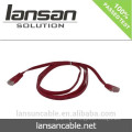 CAT6 UTP FLAT Patch CABLE Com Módulo RJ45